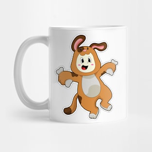 Dog with Bone as Rabbit Mug